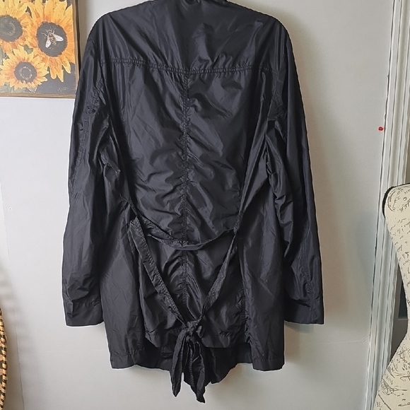 Women's Black Ruffle Jacket - Picture 2 of 4